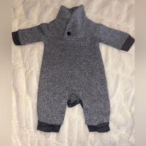 Boys old navy 1 piece fleece suit